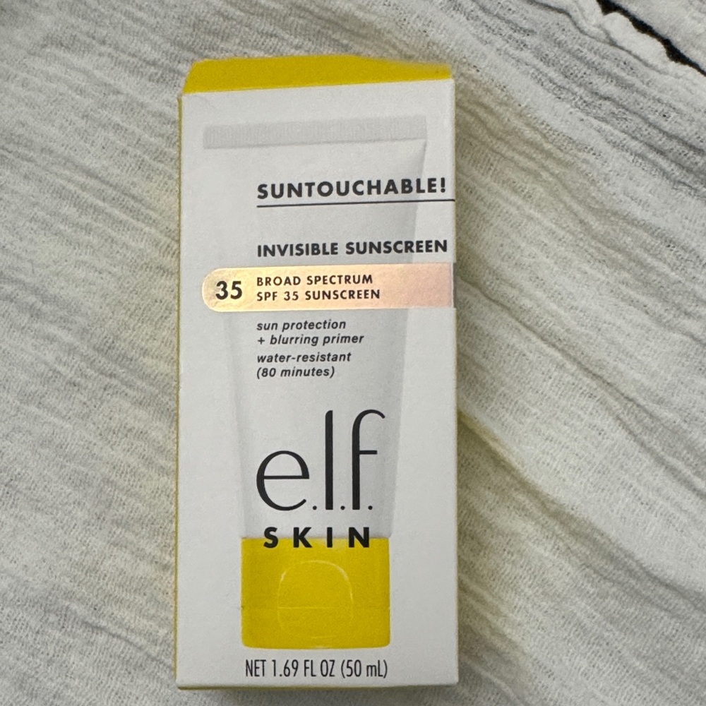 ELF Skin Invisible Sunscreen SPF 35 - Yellow